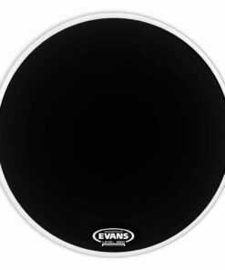 עור חיצוני לתוף בס אוונס -   Evans BD22RB-NP EQ3 Resonant 22" Smooth Black No Port