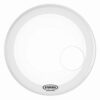 עור חיצוני לתוף בס אוונס - Evans BD22RGCW EQ3 Resonant 22" Coated White