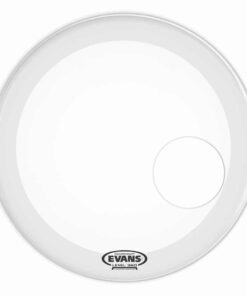 עור חיצוני לתוף בס אוונס - Evans BD22RGCW EQ3 Resonant 22" Coated White
