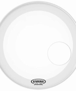 עור חיצוני לתוף בס אוונס - Evans BD26RGCW EQ3 Resonant 26" Coated White