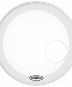 עור חיצוני לתוף בס אוונס - Evans BD26RSW EQ3 Resonant 26" Smooth White