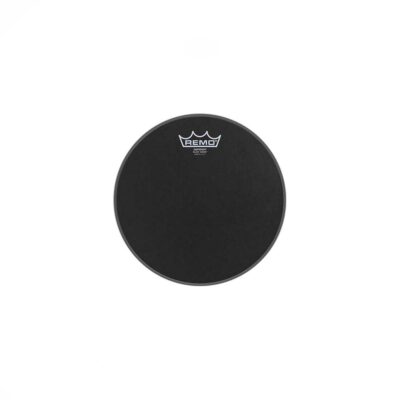 עור עליון לטם-טם רמו -"REMO BE-0810-ES EMPEROR Black Suede 10