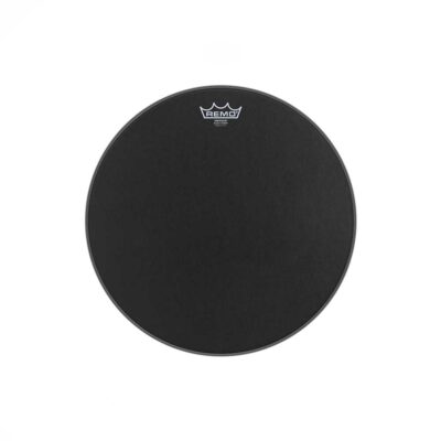 עור עליון לטם-טם רמו -"REMO BE-0816-ES EMPEROR Black Suede 16