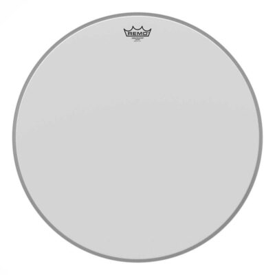 עור פנימי/חיצוני לתוף בס רמו -"REMO BR-1222-00 AMBASSADOR Smooth 22