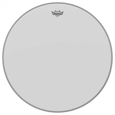 עור פנימי/חיצוני לתוף בס רמו -"REMO BR-1124-00 AMBASSADOR Coated 24