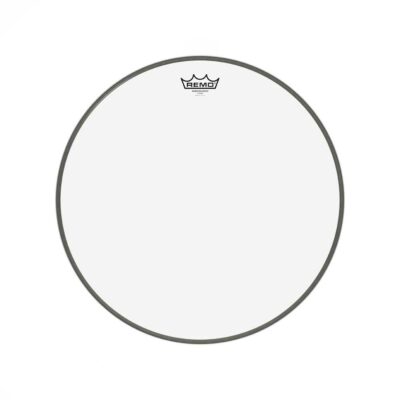 עור פנימי/חיצוני לתוף בס רמו -"REMO BR-1318-00 AMBASSADOR Clear 18