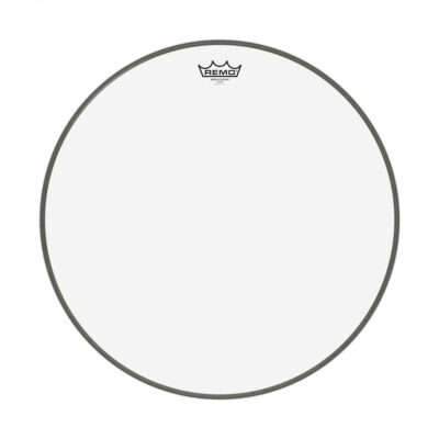 עור פנימי/חיצוני לתוף בס רמו -"REMO BR-1320-00 AMBASSADOR Clear 20