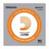מיתר בודד לגיטרה אקוסטית דדריו - Daddario BW021 80/20 Bronze Wound Single - 021