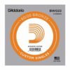 מיתר בודד לגיטרה אקוסטית דדריו - Daddario BW022 80/20 Bronze Wound Single - 022