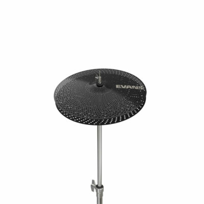 ⁦חבילת עורות ומצילות שקטות אוונס - EVANS dB ONE Mesh Drumhead Rock Tom Pack (10", 12", 16"), 14" Snare, 22" Bass + Cymbals⁩ – תמונה ⁦4⁩