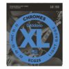 מיתרים לגיטרה חשמלית דדריו - 12-52 - Daddario ECG25 Chromes Flat Wound