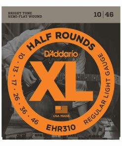 מיתרים לגיטרה חשמלית דדריו - 10-46 - Daddario EHR310 Half Rounds