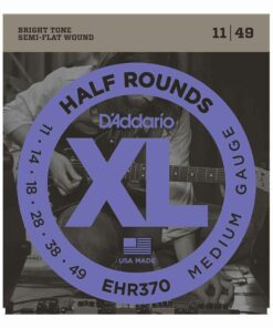 מיתרים לגיטרה חשמלית דדריו - 11-49 - Daddario EHR370 Half Rounds