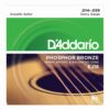 מיתרים לגיטרה אקוסטית דדריו - Daddario Phosphor Bronze EJ18 Acoustic Guitar Strings - 14-59