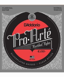 סט מיתרים לגיטרה קלאסית דדריו - Daddario EJ30 Pro-Arté Rectified Normal Tension