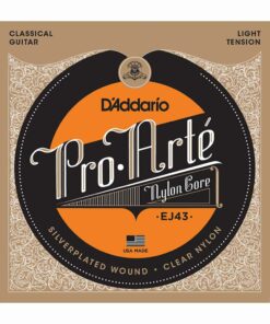 מיתרים לגיטרה קלאסית דדריו - Daddario EJ43 Pro-Arté  Nylon Light Tension
