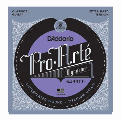 מיתרים לגיטרה קלאסית דדריו - Daddario EJ44TT Pro-Arté Dynacore Extra Hard Tension