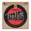 3 סטים מיתרים לגיטרה קלאסית דדריו - Daddario EJ45-3D Pro-Arté  Nylon Normal Tension 3Pack