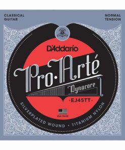 מיתרים לגיטרה קלאסית דדריו - Daddario EJ45TT Pro-Arté  Dynacore Normal Tension