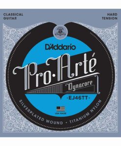 מיתרים לגיטרה קלאסית דדריו - Daddario EJ46TT Pro-Arté  Dynacore Hard Tension