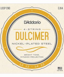 מיתרים לדולצימר דדריו - Daddario EJ64 4-String Dulcimer Strings