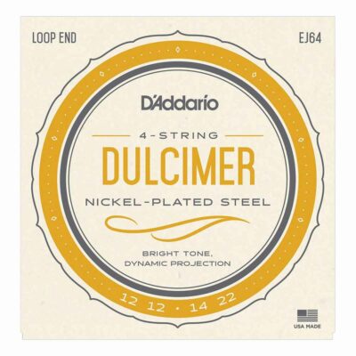 מיתרים לדולצימר דדריו - Daddario EJ64 4-String Dulcimer Strings