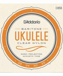 מיתרים ליוקללה דדריו - Daddario EJ65B Pro-Arté Custom Extruded Ukulele Baritone