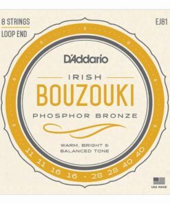 מיתרים לבוזוקי דדריו - Daddario EJ81 Irish Bouzouki Strings