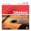 מיתרים לגיטרה אקוסטית דדריו - 11-45 - Daddario EJ83M Gypsy Jazz Guitar Strings