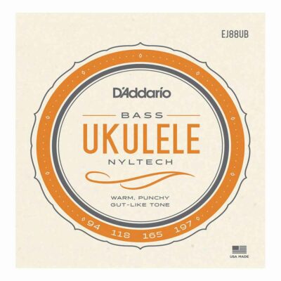 מיתרים ליוקללה בס דדריו - Daddario EJ88UB Nyltech Ukulele Bass