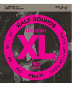 מיתרים לגיטרה בס דדריו - 45-100 - ENR71 Half Rounds Bass Long Scale