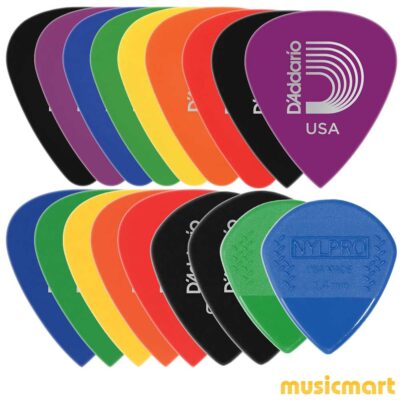 חבילת מפרטים פרימיום לחשמלית דדריו - D'Addario Planet Waves EP-2 Electric Picks Premium Smart Pack