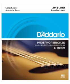 מיתרים לגיטרה בס אקוסטית דדריו - Daddario EPBB170 Acoustic Long Scale - 45-100