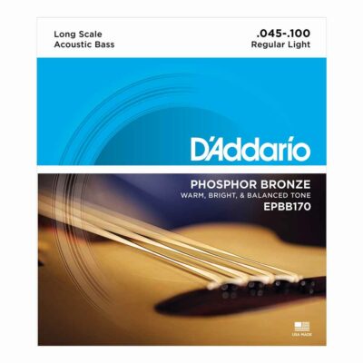 מיתרים לגיטרה בס אקוסטית דדריו - Daddario EPBB170 Acoustic Long Scale - 45-100