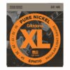 מיתרים לגיטרה חשמלית דדריו - 10-45 - Daddario EPN110 Pure Nickel