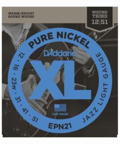 מיתרים לגיטרה חשמלית דדריו - 12-51 - Daddario EPN21 Pure Nickel