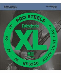 מיתרים לגיטרה בס דדריו - 40-95 - Daddario EPS220 Prosteels Bass Long Scale