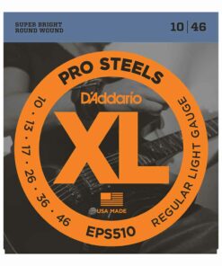 מיתרים לגיטרה חשמלית דדריו - 10-46 - Daddario EPS510 Pro Steels