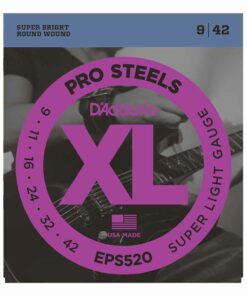 מיתרים לגיטרה חשמלית דדריו - 9-42 - Daddario EPS520 Pro Steels