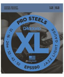 מיתרים לגיטרה חשמלית דדריו - 12-52 - Daddario EPS590 Pro Steels