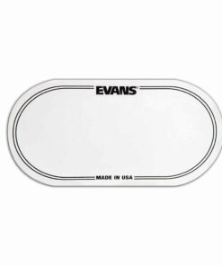 מדבקה לתוף בס אוונס - Evans EQPC2 EQ Bass Drum Patches Clear Plastic double Pedal