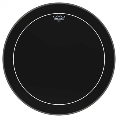 עור פנימי לתוף בס רמו - "REMO ES-1624-PS PINSTRIPE Ebony 24