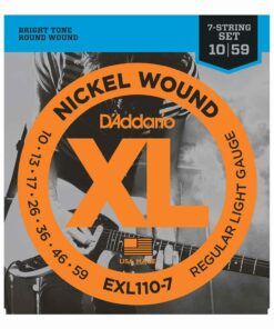 מיתרים לגיטרה 7 חשמלית דדריו - 10-59 - Daddario EXL110-7 Nickel Wound 7 String
