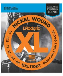 מיתרים לגיטרה חשמלית דדריו - 10-46 - Daddario EXL110BT Nickel Wound Balanced Tension