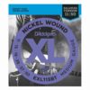 מיתרים לגיטרה חשמלית דדריו - 11-50 - Daddario EXL115BT Nickel Wound