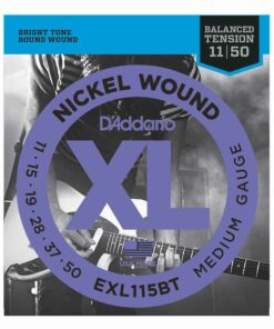 מיתרים לגיטרה חשמלית דדריו - 11-50 - Daddario EXL115BT Nickel Wound