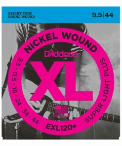 מיתרים לגיטרה חשמלית דדריו - 9.5-44 - Daddario EXL120+ Nickel Wound