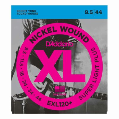 מיתרים לגיטרה חשמלית דדריו - 9.5-44 - Daddario EXL120+ Nickel Wound