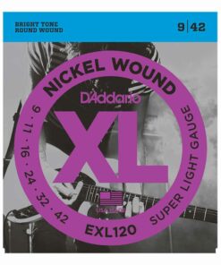 מיתרים לגיטרה חשמלית דדריו - 9-42 - Daddario EXL120 Nickel Wound