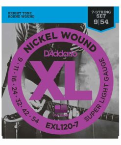 מיתרים לגיטרה 7 חשמלית דדריו - 9-54 - Daddario EXL120-7 Nickel Wound 7 String